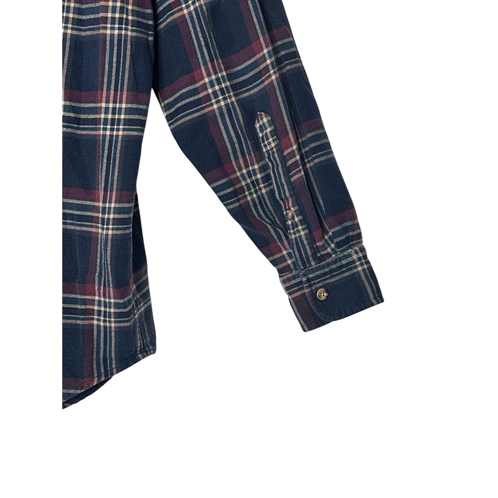 Pendleton Button Down Flannel Shirt Men Medium Pl… - image 8